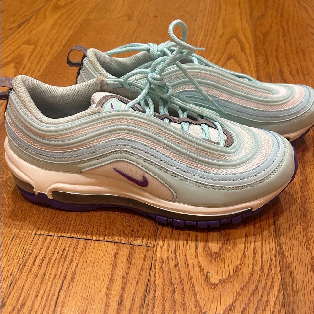 Nike Air Max 97 Pastel Blue with Purple Accents